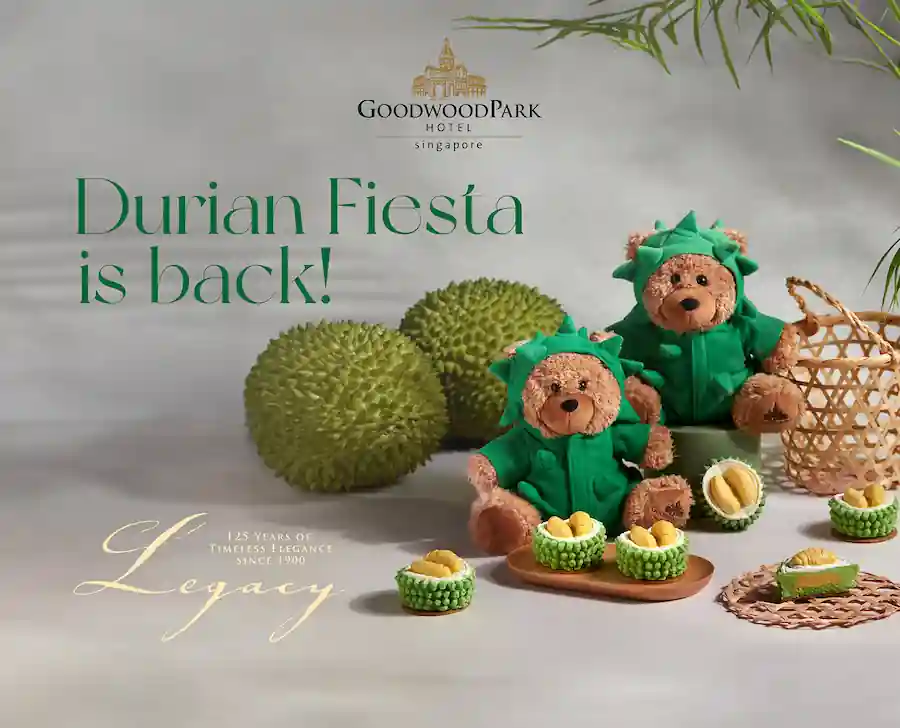 Goodwood Park Hotel’s Durian Fiesta 2025: Sweet Treats for Durian Lovers