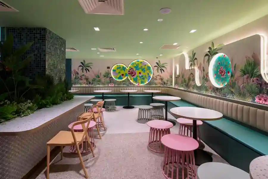 Singapore's Newest Peranakan Food Court: Kopitiam Food Hall Dazzles