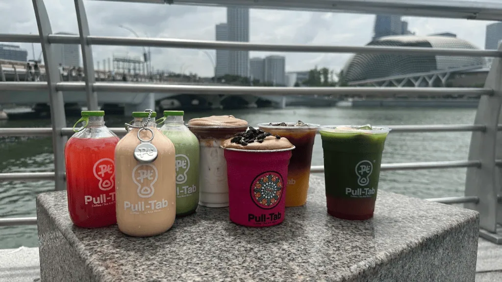 Pull-Tab Coffee in Singapore: Viral Aerofoam Trend at Buona Vista