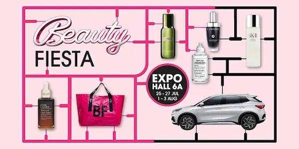Beauty Fiesta EXPO 2025: Singapore's Largest Beauty Sale Returns