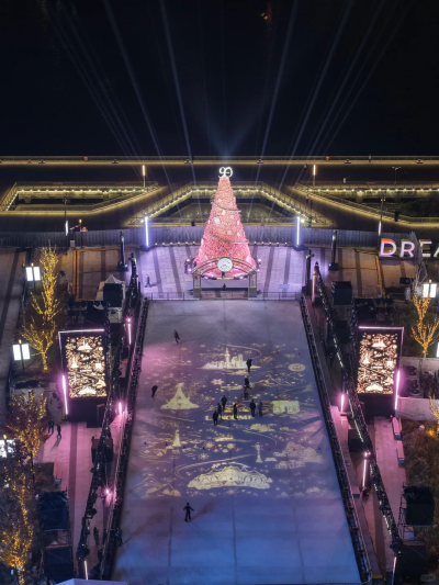 GATE M Dream Center creates "Winter Wonder Bund", illuminating Shanghai's new winter landmark