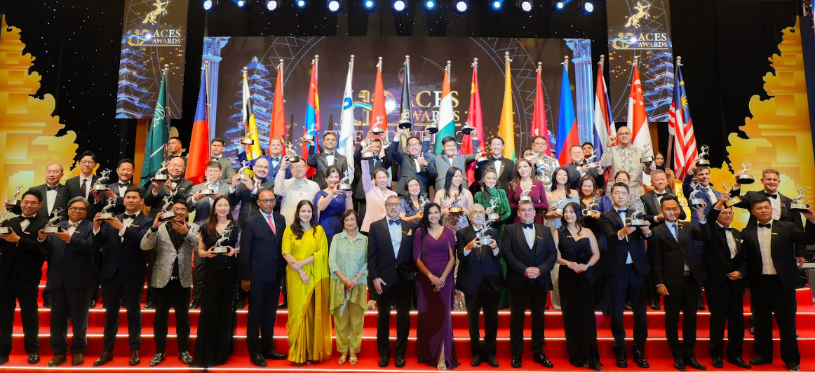 Malaysia’s Day Two Champions Illuminate the ACES Awards 2025 Stage 1 The best of Asia's corporate world captured together following the conclusion of the ACES Awards 2025 ceremony on Day 2. An evening dedicated to honoring excellence in leadership and innovation