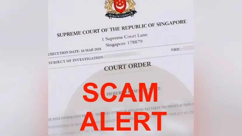 Fake Court Order Scam in Singapore Alert