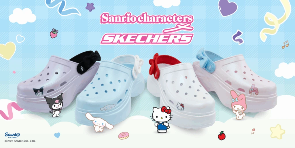 Skechers X Sanrio Collaboration: Cute Comfort For Everyday Wear