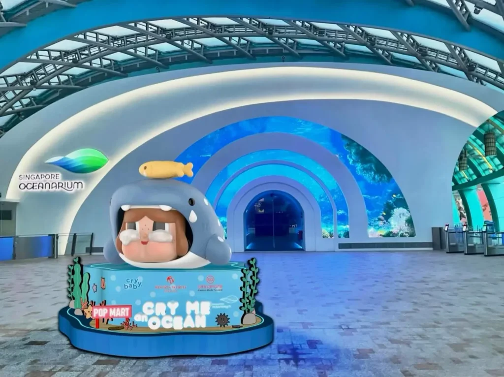 POP Mart at Singapore Oceanarium: CRYBABY Cry Me an Ocean