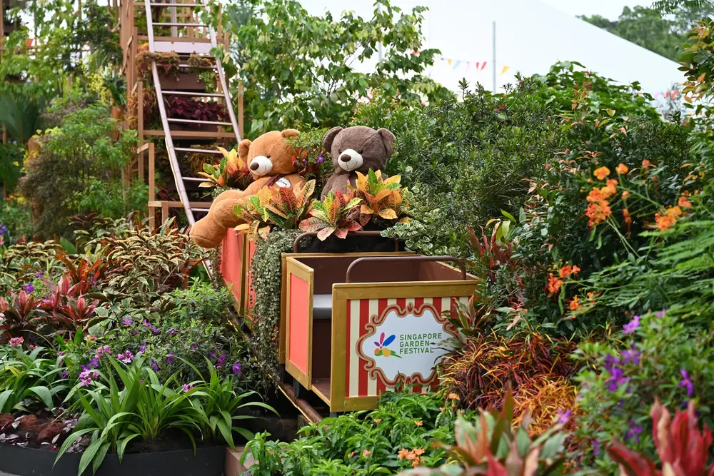 Singapore Garden Festival 2026: 8-Metre Floral Rollercoaster