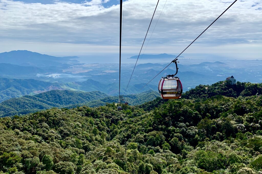 Vietnam's Sky-High Adventures: Cable Car Journeys to Majestic Buddhas and Quaint European Hamlets