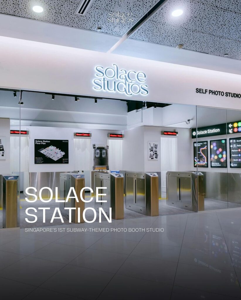 Solace Studio Unveils Unique MRT-Themed Photo Booth in Orchard