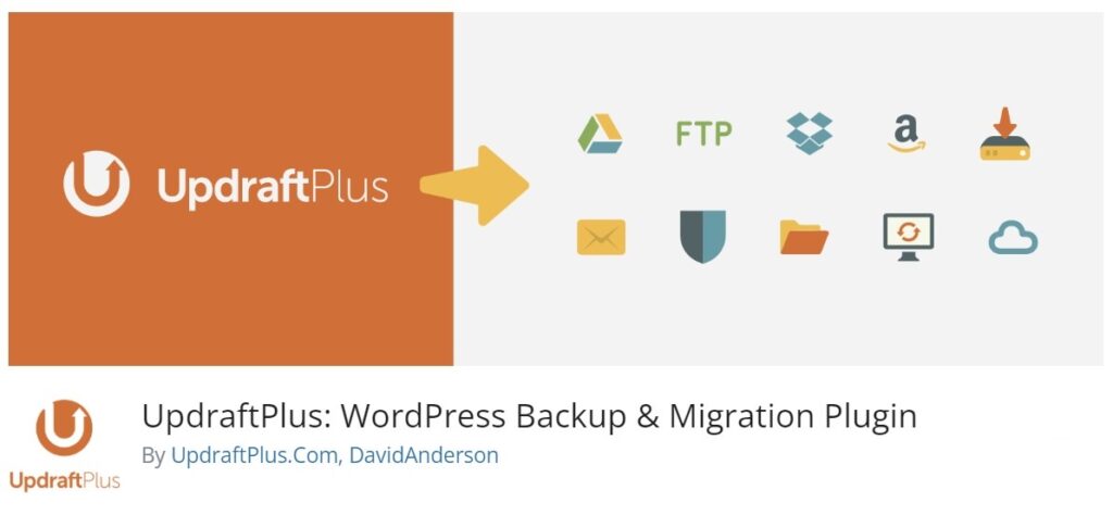 UpdraftPlus – Backup Plugin