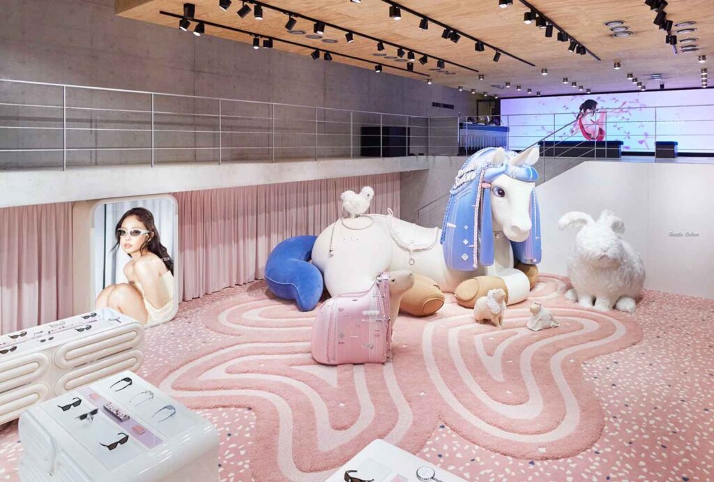 Jentle Salon Pop-Up by Gentle Monster and Jennie in Singapore