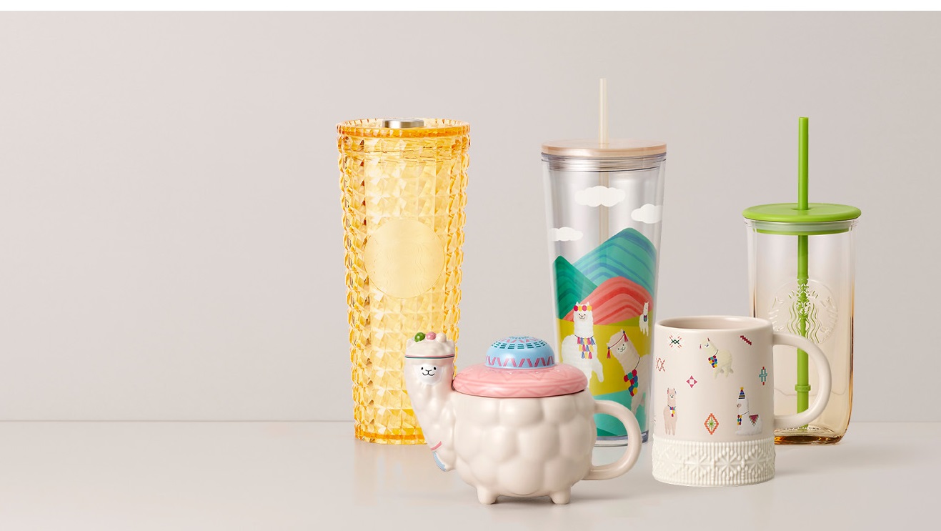 Starbucks Singapore Launches Alpaca-Inspired Drinkware Collection