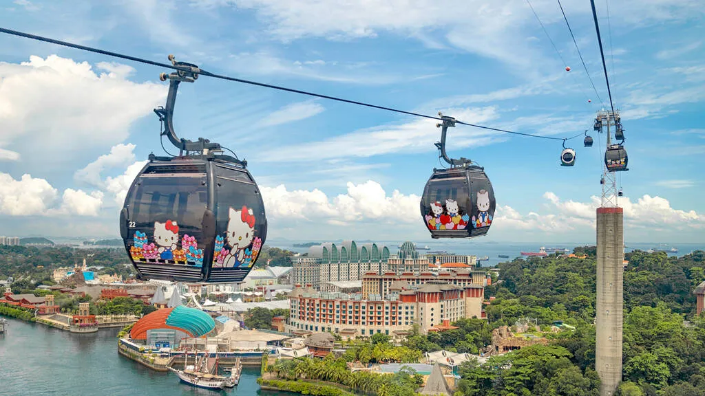 Ride the Hello Kitty Cable Car in Singapore for a Kawaii Adventure