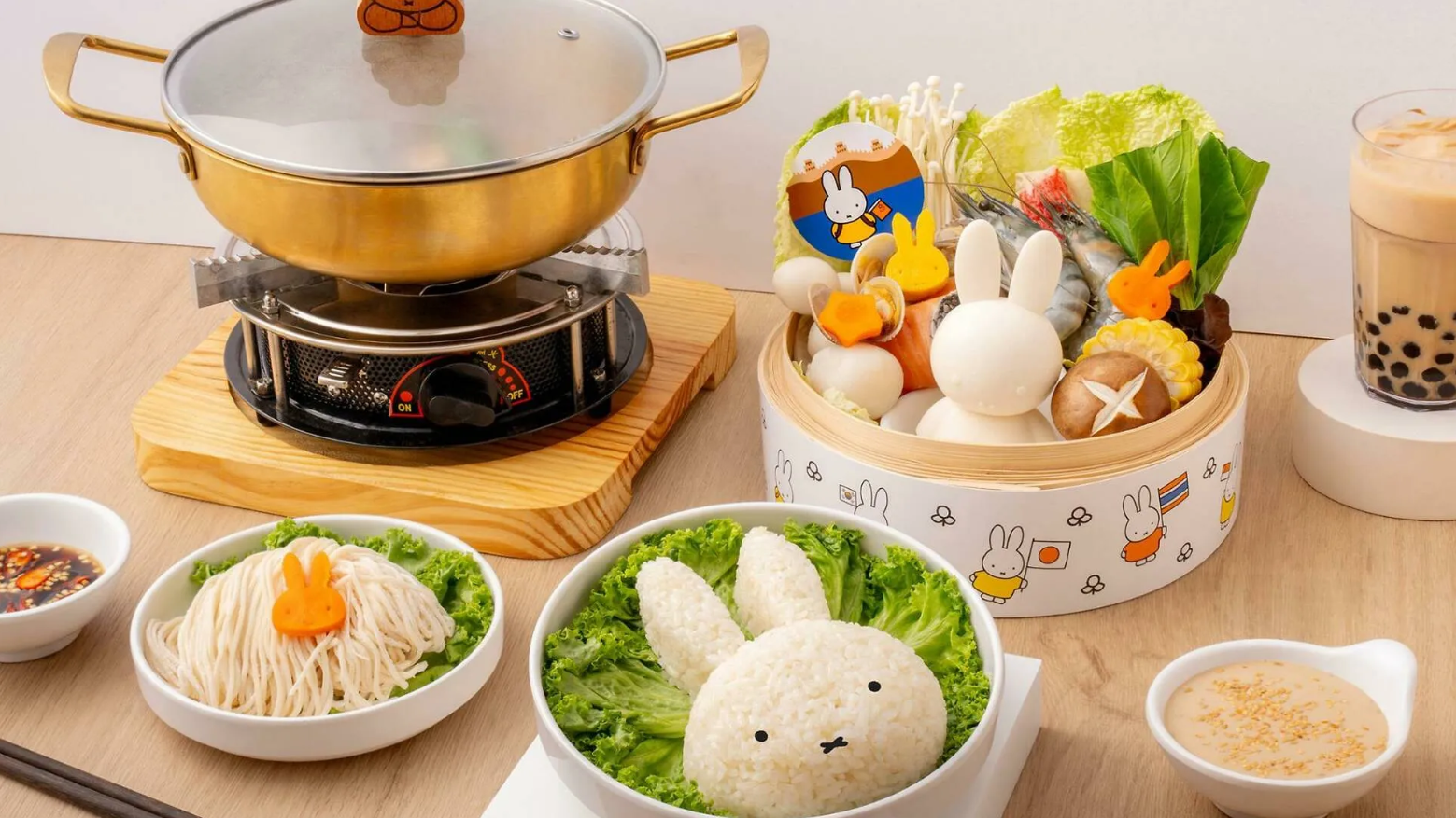 Enjoy the Unique Miffy-themed Hotpot in Singapore