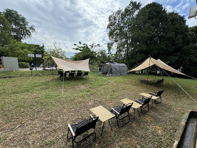 Nomads Seletar: Dining in Cosy Camping Tents