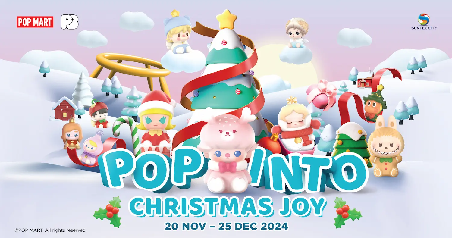 Celebrate the Festive Spirit: Pop Into Christmas Joy At Suntec City