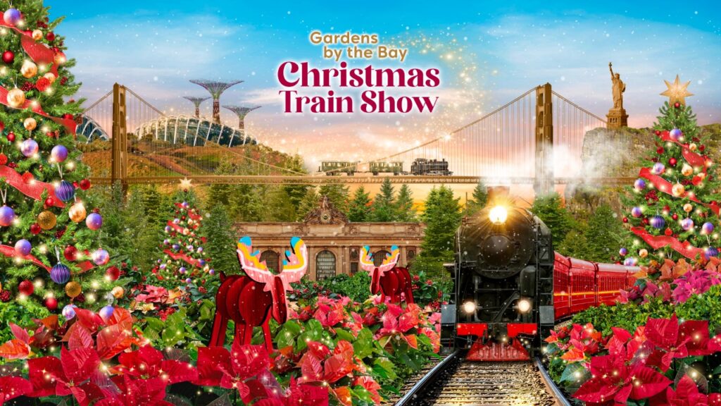 Enchanting Christmas Train Show at Gardens by the Bay