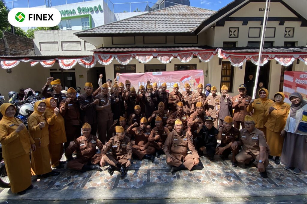 Finex Collaborates with Sharing Happiness to Honor Indonesian Veterans