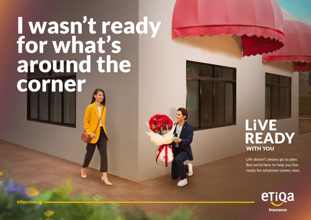Etiqa Insurance Singapore Launches "Live Ready With You" Brand Campaign that brings Readiness to Life in Uncertain Times
