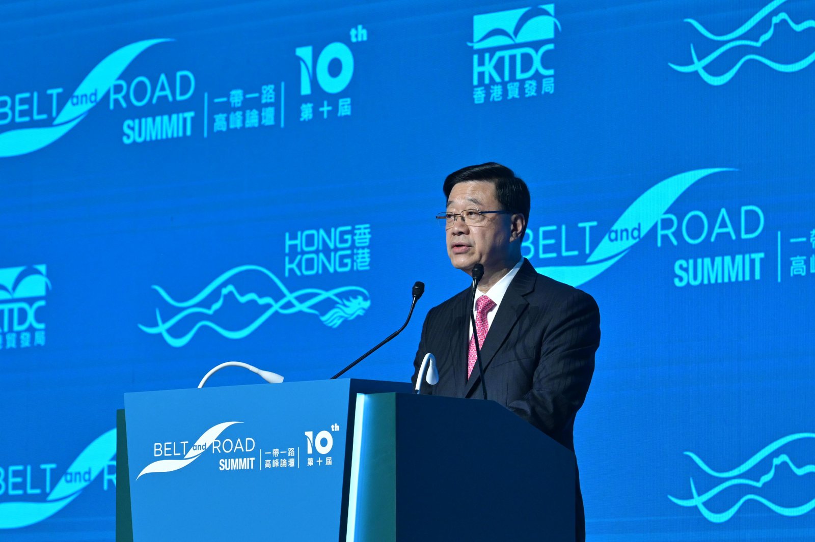 10th Belt & Road Summit celebrates decade of business, investment and co-operation achievements 1 HKSAR’s Chief Executive John Lee says that Hong Kong is the ideal Belt and Road hub.