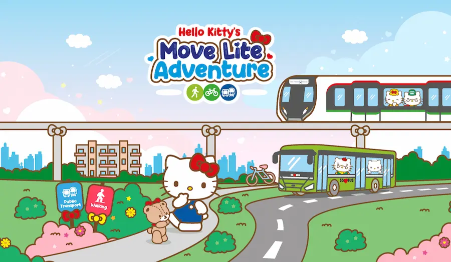 LTA Hello Kitty Campaign Launches Move Lite Adventure Nov 2025