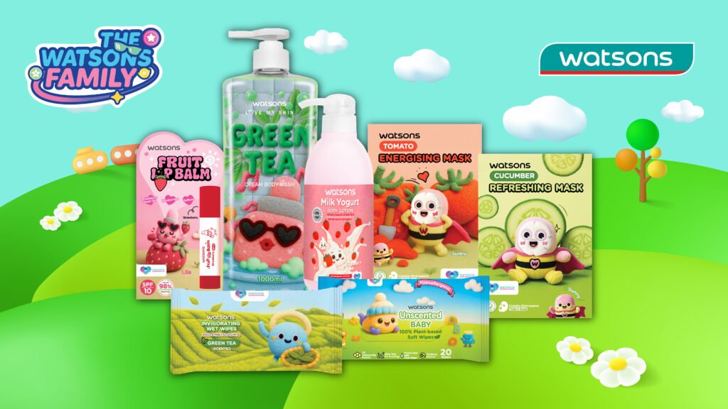 Watsons Launches Exclusive IP "The Watsons Family"  Across Asia to Drive Customer Engagement & Brand Loyalty