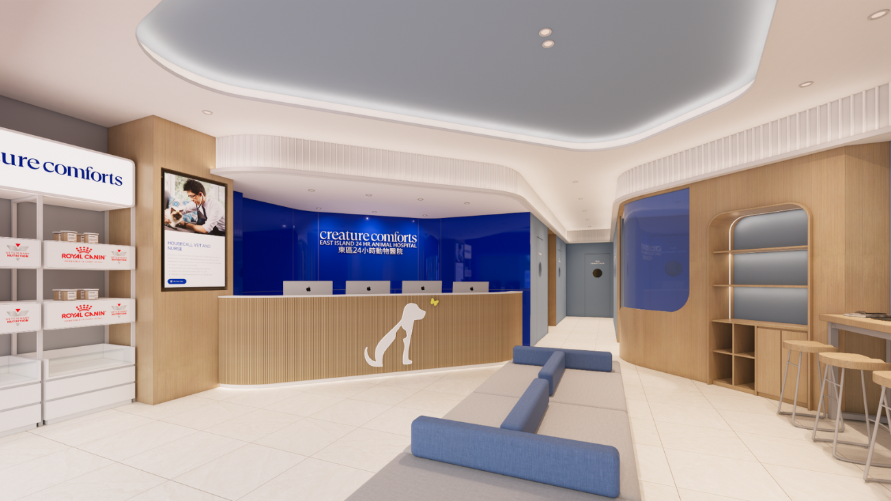 Creature Comforts Veterinary Group opens Hong Kong Island’s first purpose-built Fear Free® 24-hour animal hospital 1 East Island 24 Hours Animal Hospital