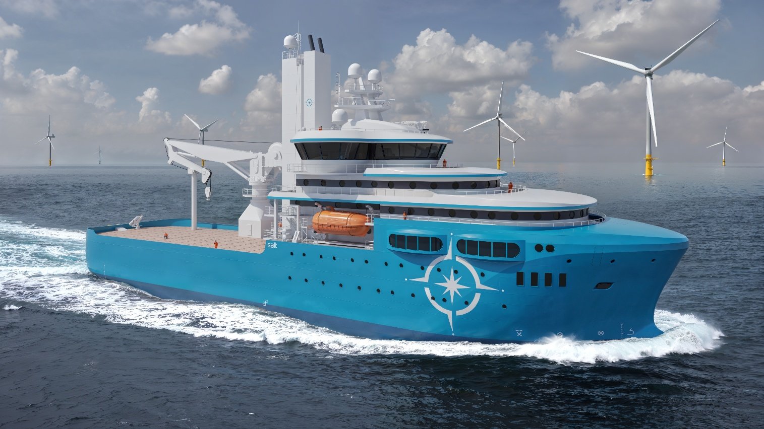 Marco Polo Marine and Salt Ship Design to Collaborate in Construction of CSOV Plus 1 Source: Artist's impression; Marco Polo Marine