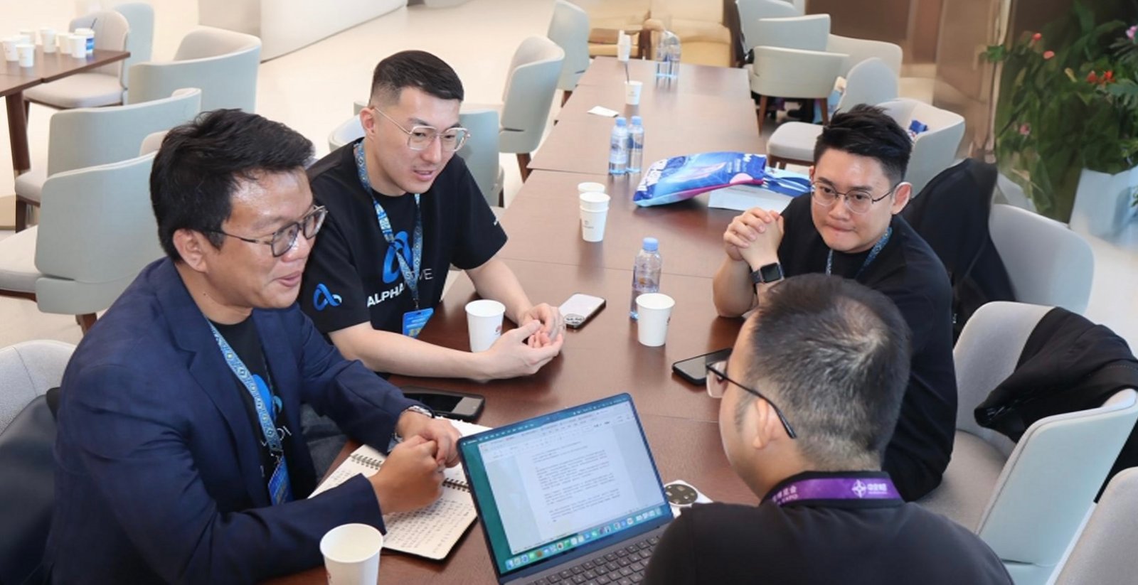 AlphaMove, a Malaysian Startup Established Partnership with Chinese State Government to Foster Deep Tech Economy and Smart City Innovation 2 AlphaMove team shares insights with Xinhua News on strengthening Malaysia–China collaboration in AI and blockchain innovation
