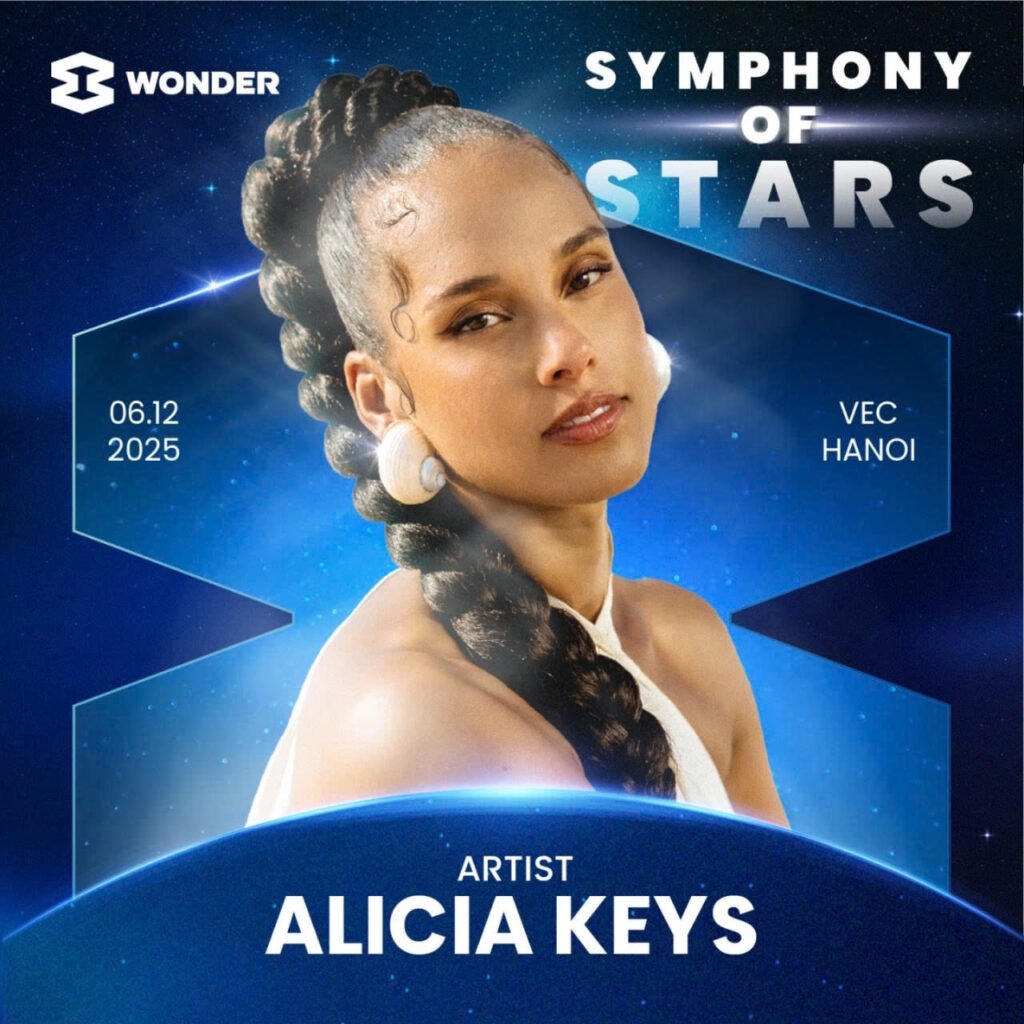 17-Time Grammy Winner Alicia Keys to Perform at 8Wonder Winter 2025