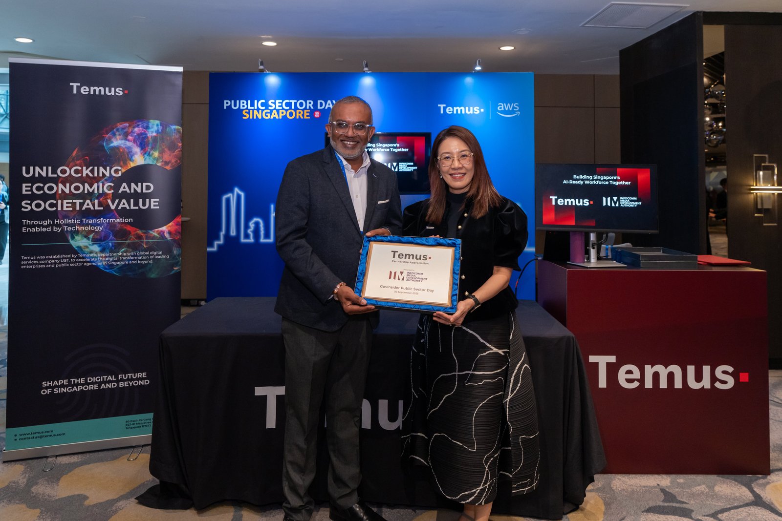 Temus Accelerates Growth with Strategic Partnerships and Executive Appointments to Power Singapore’s Smart Nation in the AI Era 3 Kiren Kumar, Deputy Chief Executive Development; Ng Lai Yee, Chief Executive Officer, Temus