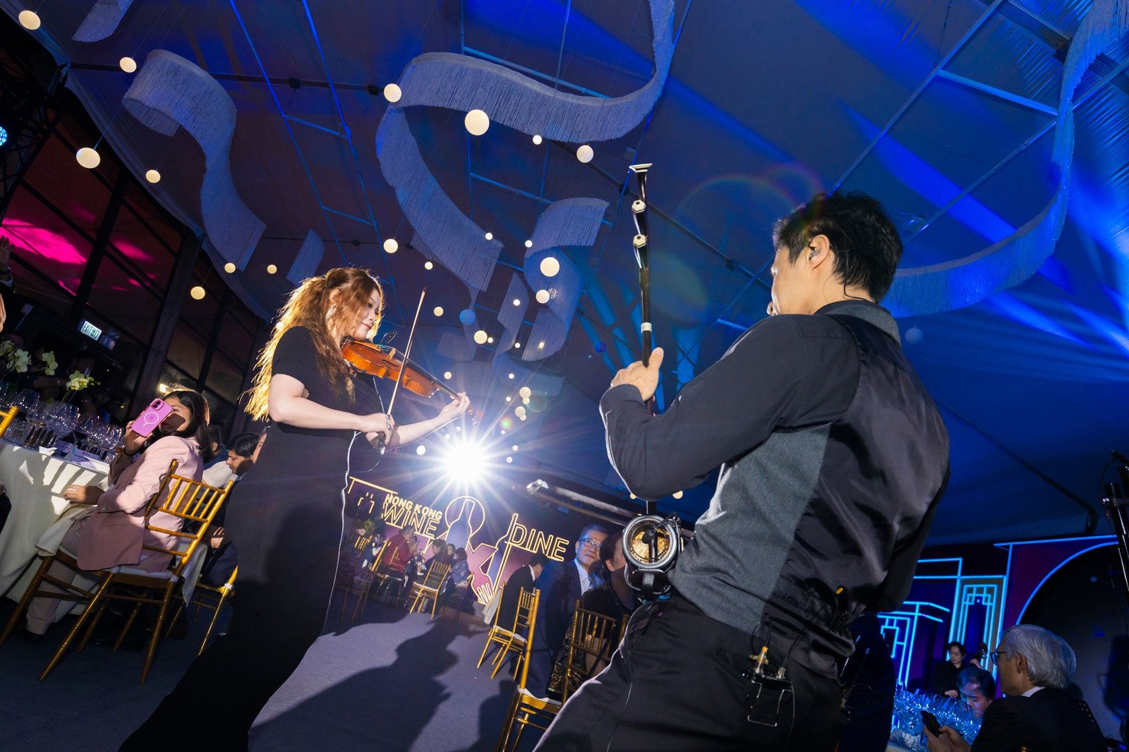 Hong Kong Tourism Board Remixes Business Events with World-Class Gastronomy at Wine & Dine Festival 4 Performance by musicians at the Gala Dinner