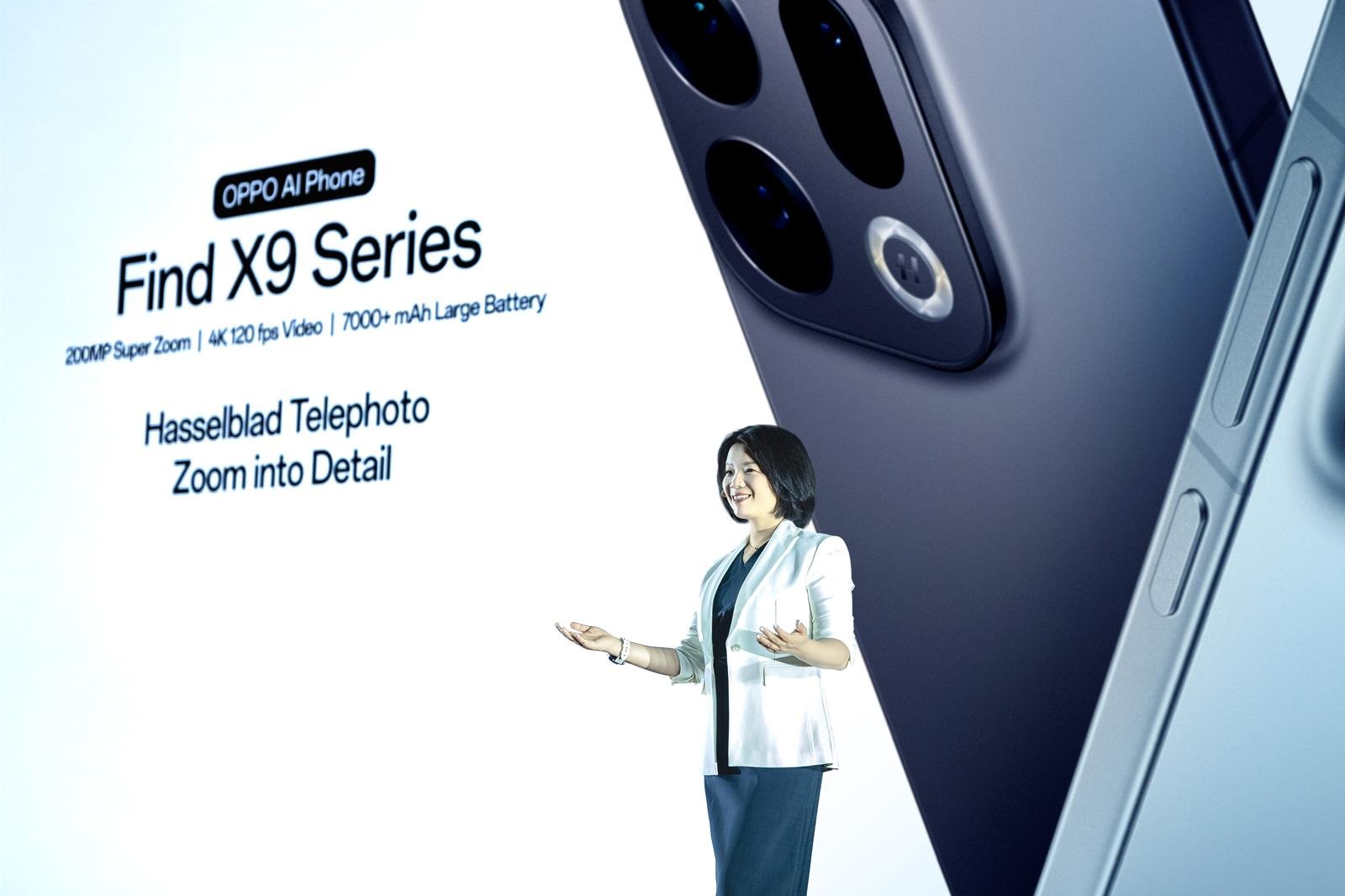 OPPO Unveils the Find X9 Series Globally, Redefining the Premium Smartphone Experience 2 Ling LIU, Overseas CMO of OPPO
