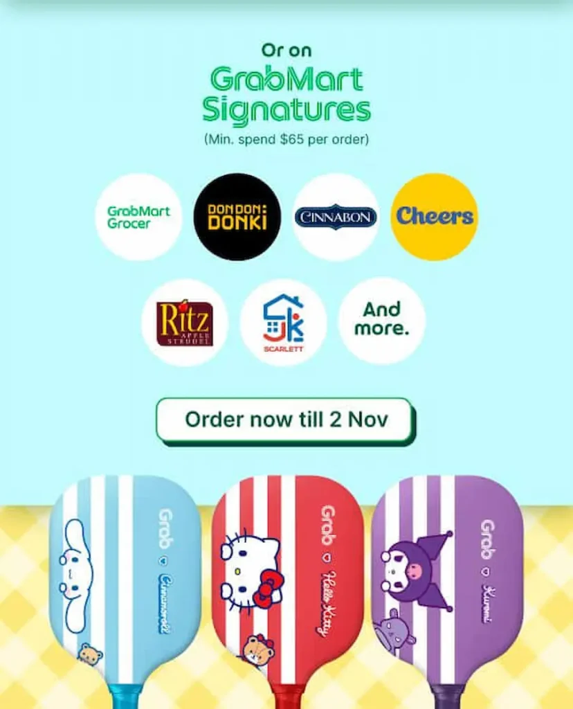 Get Your Sanrio Pickleball set Grab Campaign – Limited Time