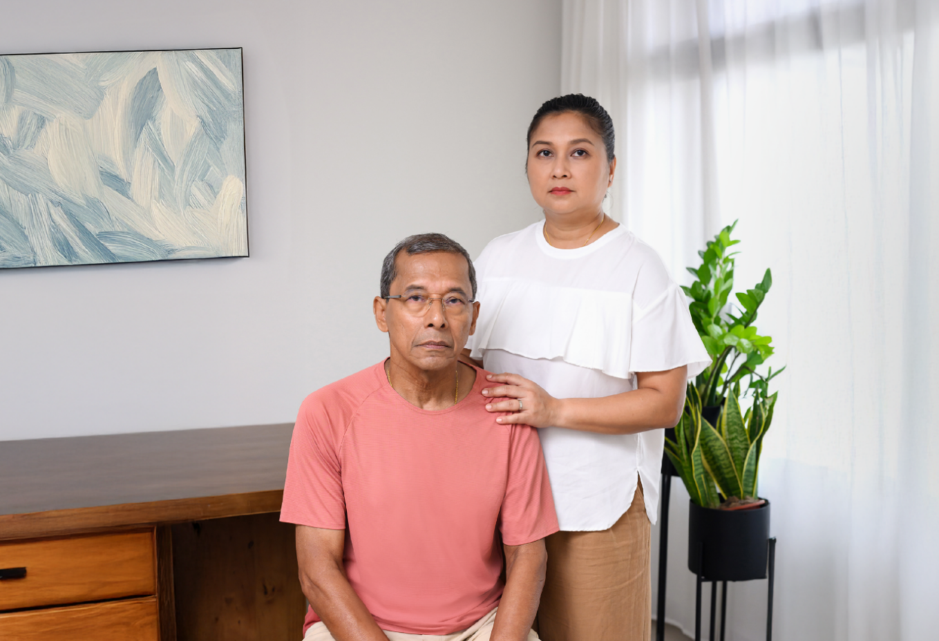 New survey shows nearly 70% of older adults in Singapore underestimate their risk of shingles; only 1 in 4 plans to consult their doctor on prevention 2 Claire is a caregiver to her father, Christopher, who was diagnosed with shingles twice. Photo: GSK.