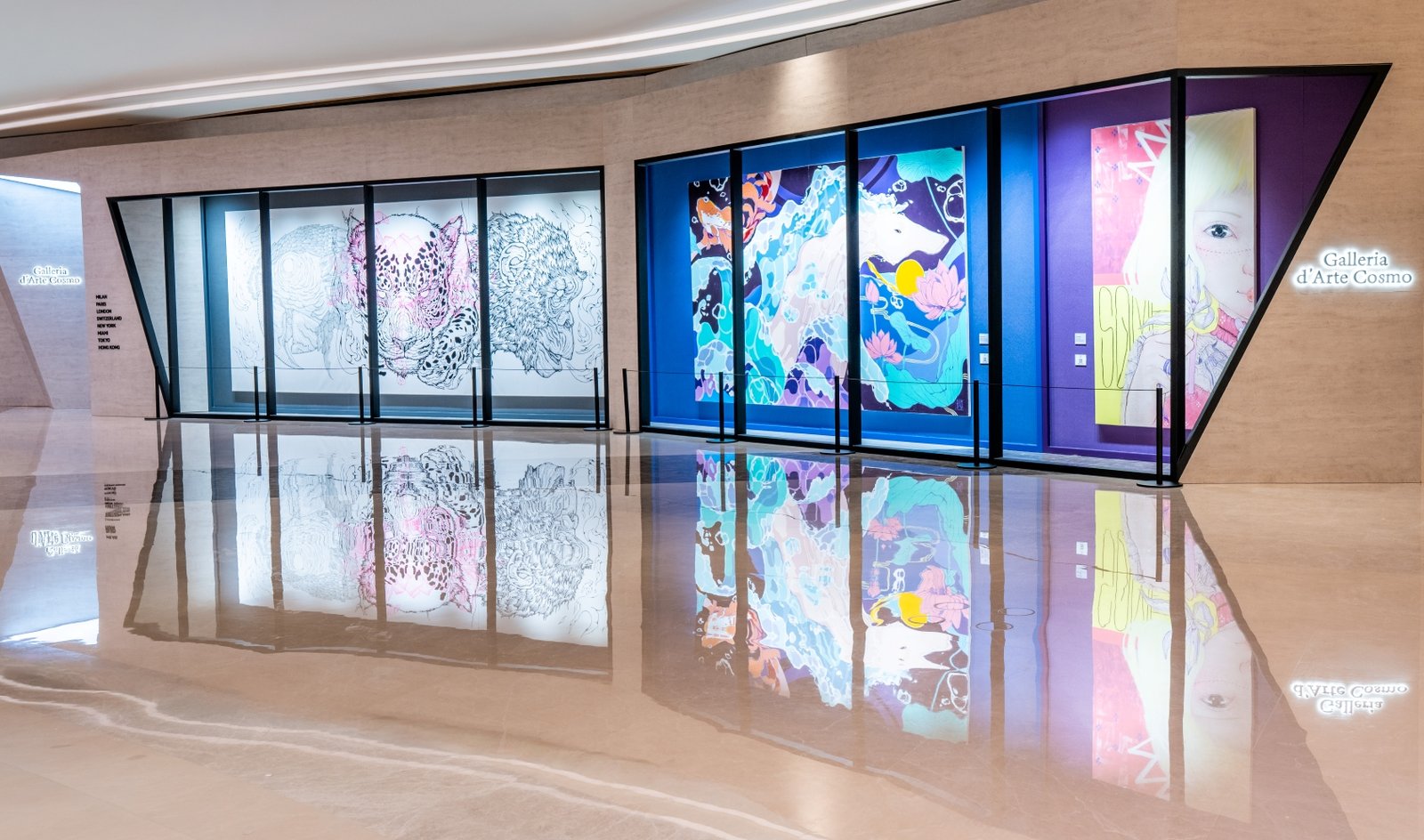 Galaxy Macau Embraces Italian Elegance: Unveiling an Inspirational Experiential Luxury Edit and an Alluring New Space at Galaxy Promenade 4 Galleria d’Arte Cosmo features evocative works by celebrated Asian artists, transforming the shopping experience into a vibrant canvas of modern creativity.