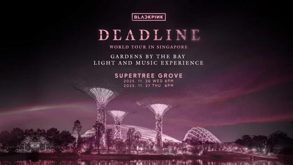 Blackpink Supertree Grove Light Show Is Free This November