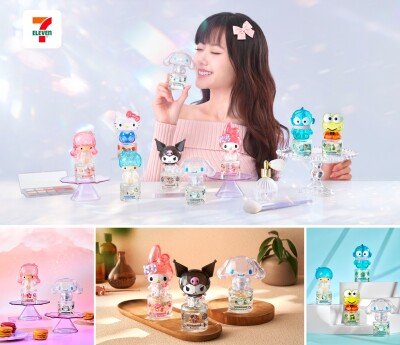 7-Eleven unveils the first-ever Sanrio characters "Unbox Your Perfume" collection