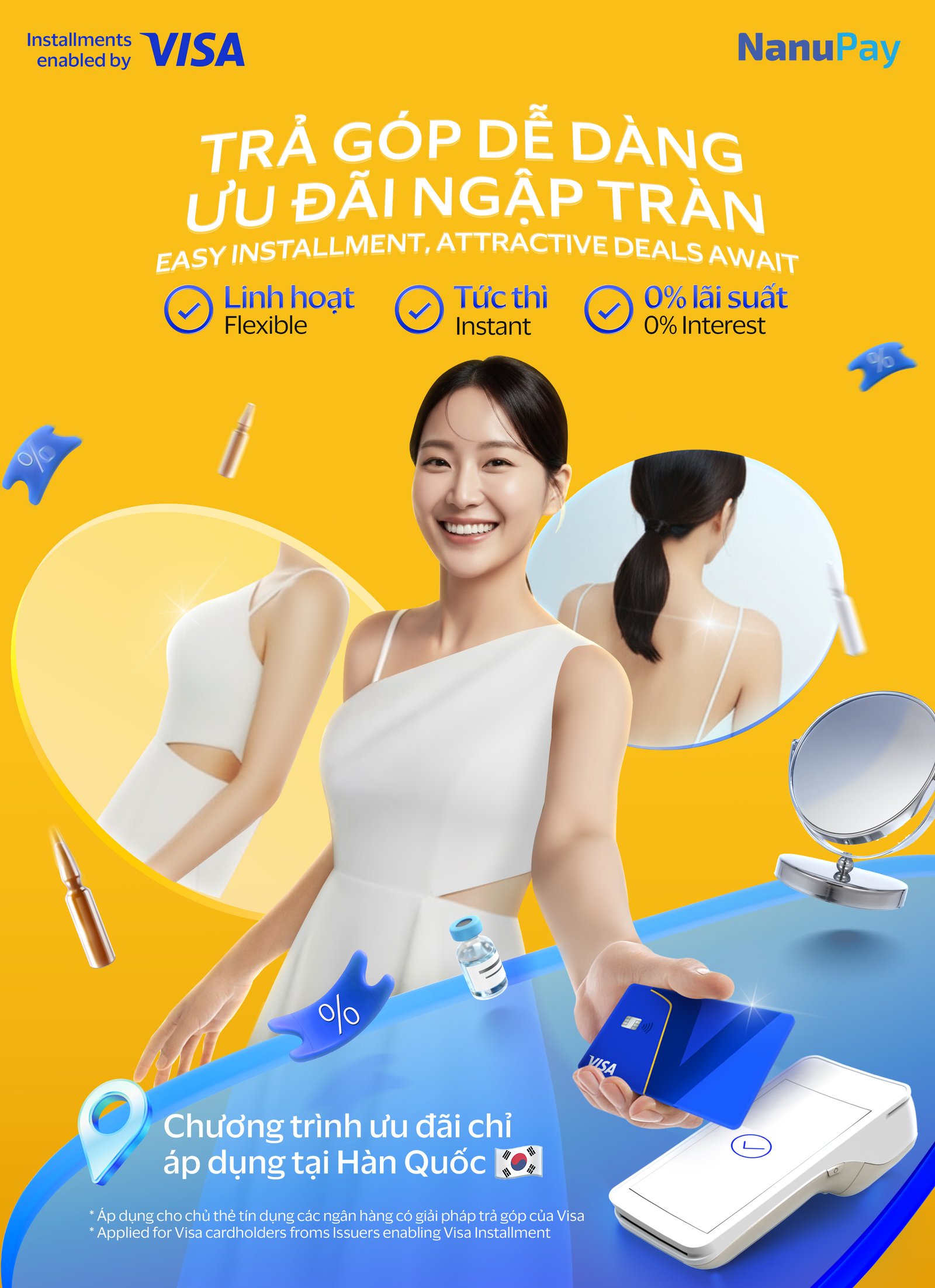 Visa and DealMe launch NanuPay, the world’s first cross-border card installment service, available in South Korea for Vietnamese cardholders 1 Visa and DealMe launch NanuPay