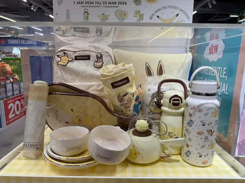 Pokemon Merchandise at FairPrice: Your Guide to the New Collection