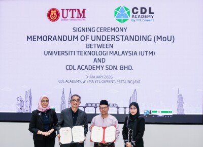 YTL Cement’s CDL Academy and Universiti Teknologi Malaysia Sign MoU to Advance Talent Development and Research Innovation in Sustainable Construction