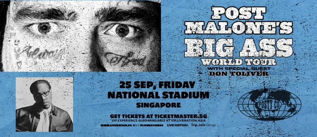 Catch Post Malone Concert in Singapore: What to Expect
