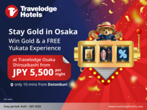 http://Travelodge%20Osaka%20Shinsaibashi%20Debuts%20with%20Rates%20from%205,500%20Yen%20and%20a%20Chance%20to%20Win%20Gold%20Bar